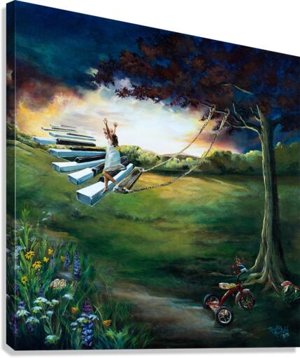 Giclée Stretched Canvas Print
