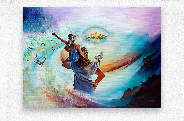 Brushed Metal Print