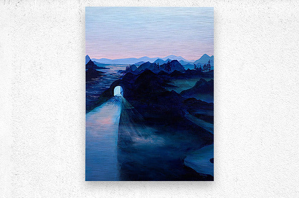 Brushed Metal Print