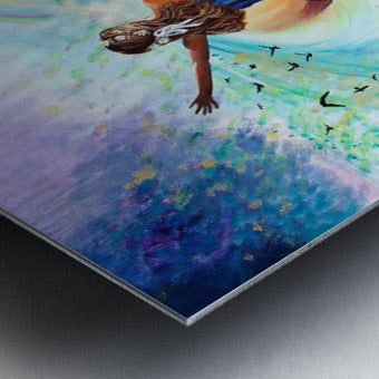 Brushed Metal Print