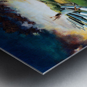 Brushed Metal Print