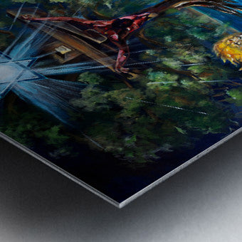 Brushed Metal Print