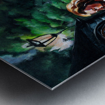 Brushed Metal Print